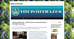 Desktop Screenshot of beerinflorida.com